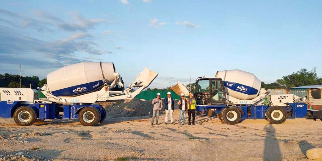 Self Loading Concrete Mixer for Sale in The Philippines Aimix